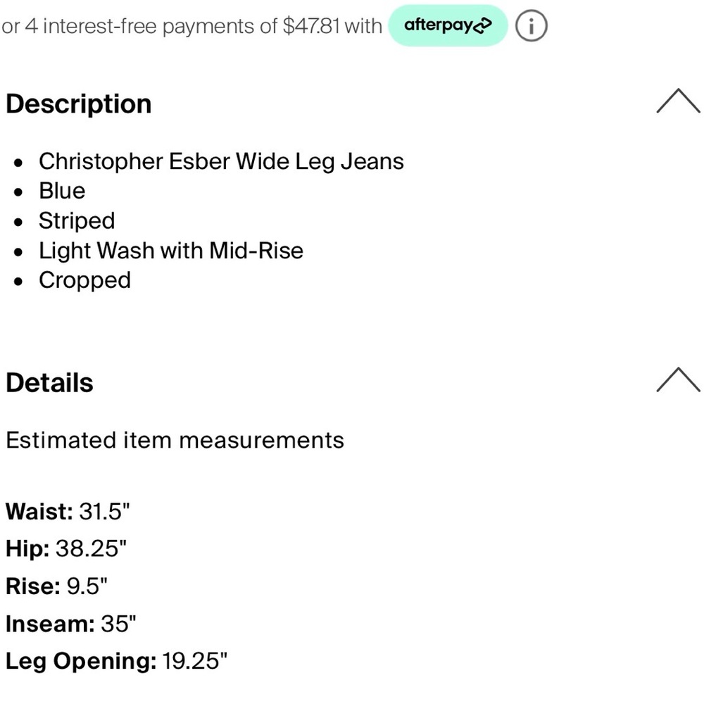 Christopher Esber
Mid-Rise Jeans with stripe - Picture 3 of 7